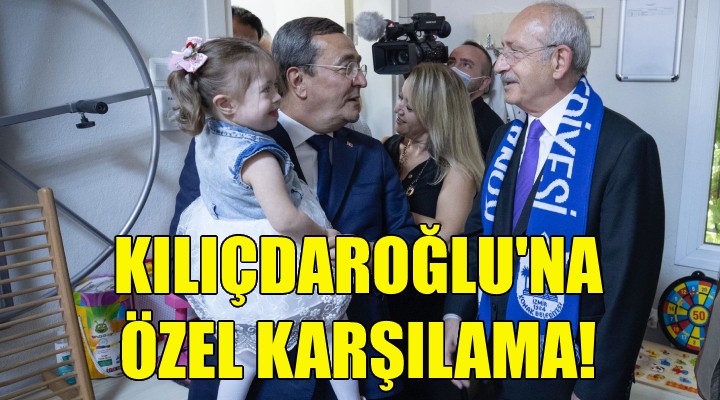 Kılıçdaroğlu’na özel karşılama!