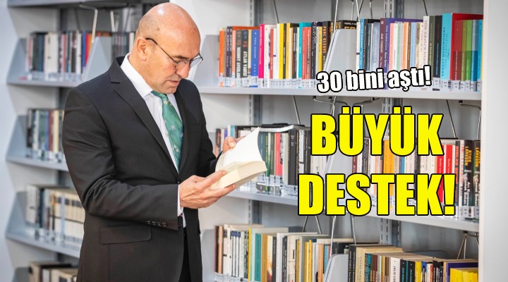 Kitap kampanyasına büyük destek!