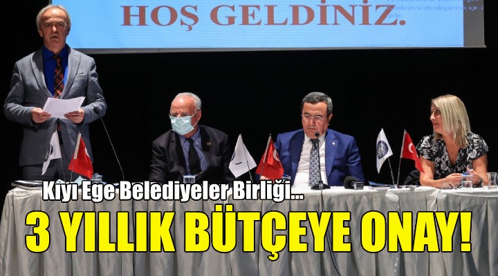 Kıyı Ege’de üç yıllık bütçeye onay!