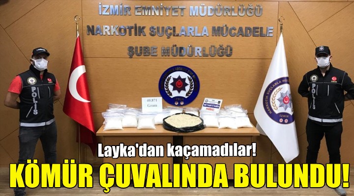 Kömür çuvalında bulundu!