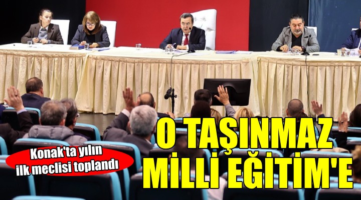 Konak ta o taşınmaz Milli Eğitim e tahsis edildi!