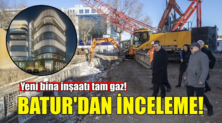 Konak Belediyesi nin yeni hizmet binası inşaatı tam gaz!