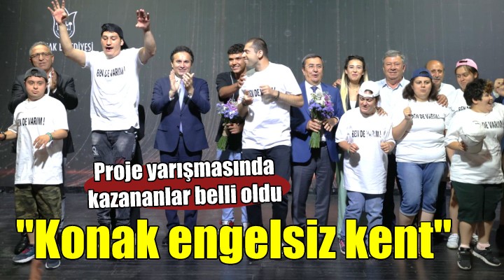 Konak ‘Engelsiz kent’ proje yarışması kazananları belli oldu...