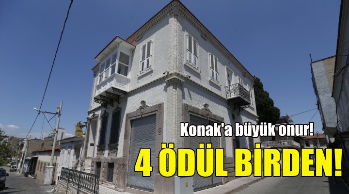 Konak a 4 mimarlık projesi ödülü!