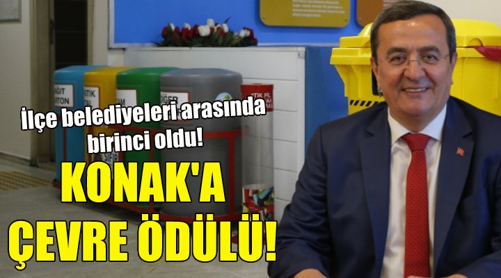 Konak a çevre ödülü!