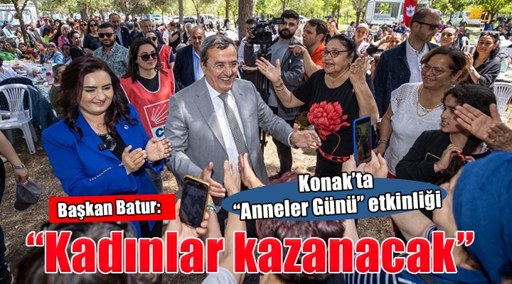 Konak ta  Anneler Günü  etkinliği yapıldı