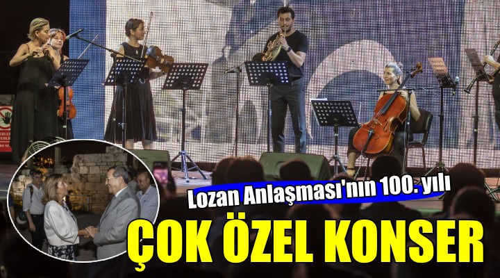 Konak ta Lozan ın 100. yılına özel konser...