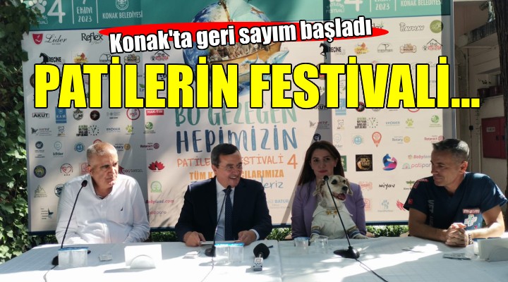 Konak ta Patilerin Festivali için geri sayım...