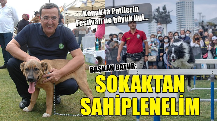 Konak ta Patilerin Festivali ne büyük ilgi...