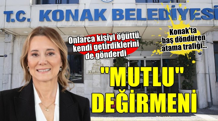 Konak'ta baş döndüren trafik... MUTLU DEĞİRMENİ