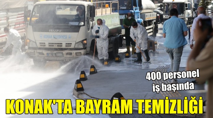 Konak ta bayram temizliği seferberliği!