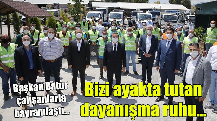 Konak ta bayramlaşma... Bizi ayakta tutan dayanışma ruhu...