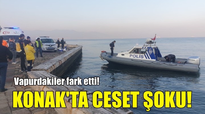 Konak ta ceset şoku!