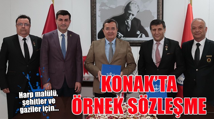 Konak ta gaziler ve şehitler için örnek sözleşme...