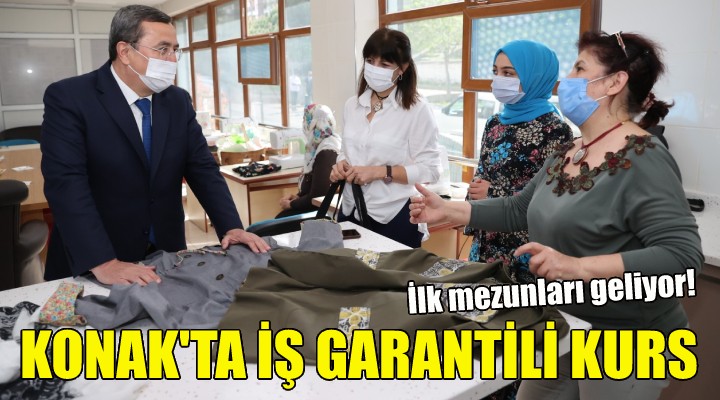 Konak ta iş garantili kurs!