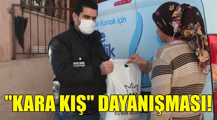 Konak ta  kara kış  dayanışması!