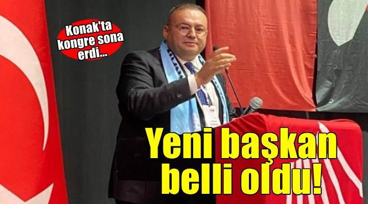 Konak ta kongre tamamlandı.. Kazanan belli oldu!