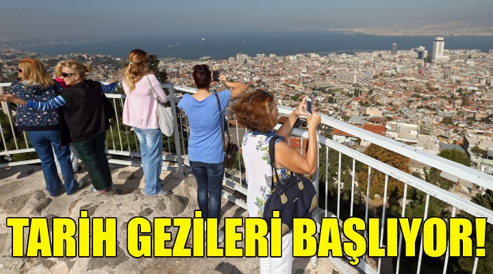 Konak tarih gezileri başlıyor!