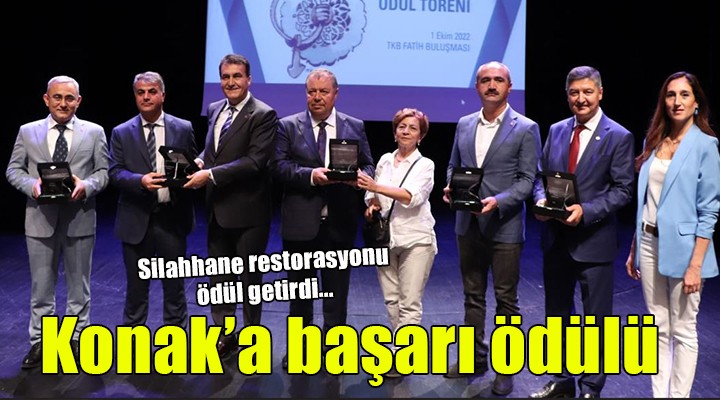 Konak’a restorasyon ödülü