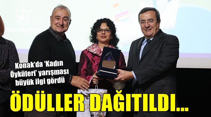 Konak’ta Kadın Öyküleri Ödülleri sahiplerini buldu