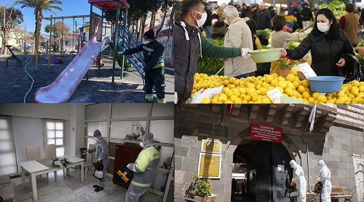 Konak’ta dört koldan tedbir