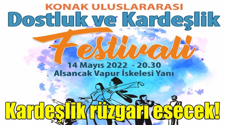 Konak’ta kardeşlik rüzgarı esecek!