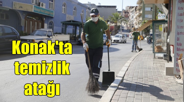 Konak’ta temizlik harekatı