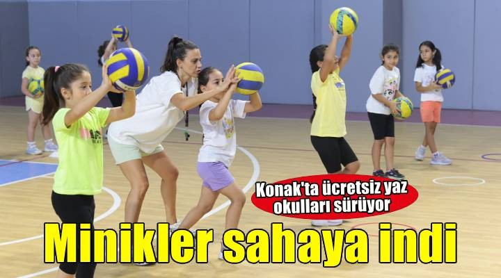 Konak’ta yaz sporla güzelleşiyor