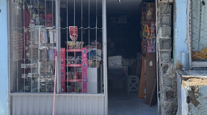 Kontrolden çıkan araç iş yerine girdi