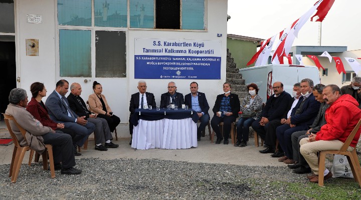 Kooperatif Başkanından Muğla Büyükşehir’e teşekkür!