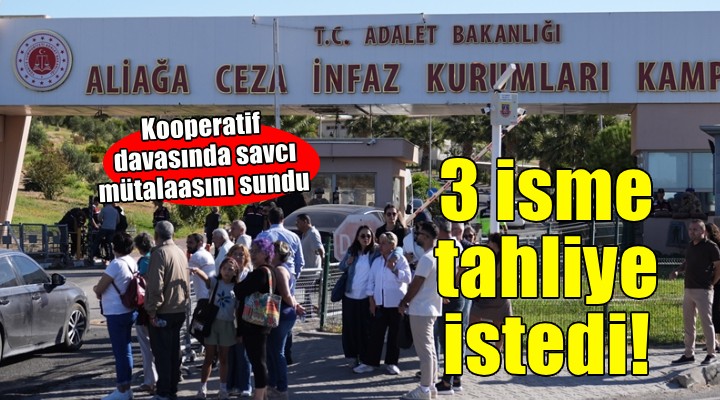 Kooperatif davasında savcı mütalaasını sundu