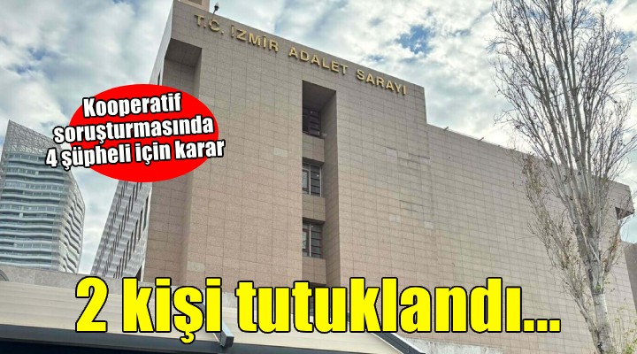Kooperatif soruşturmasında Şükürer ve Uysal serbest bırakıldı.