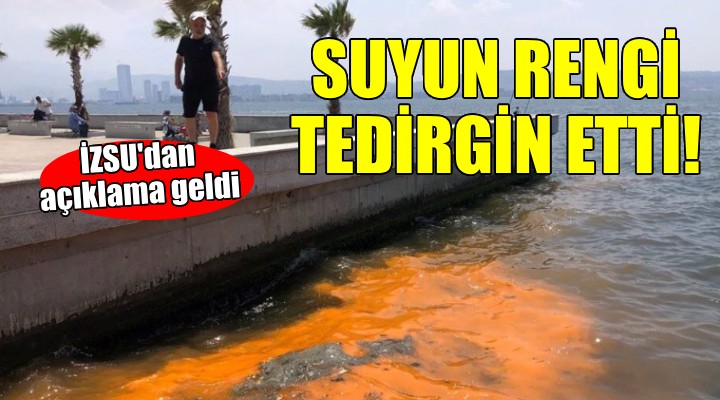 Körfez’de suyun kırmızı renk görünmesiyle ilgili açıklama!