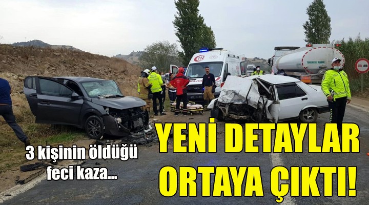 Korkunç kazayla ilgili yeni detaylar ortaya çıktı!