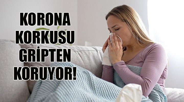 Korona korkusu gripten koruyor!