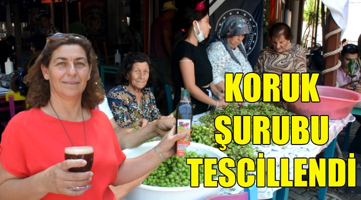 Koruk Şurubu tescillendi!