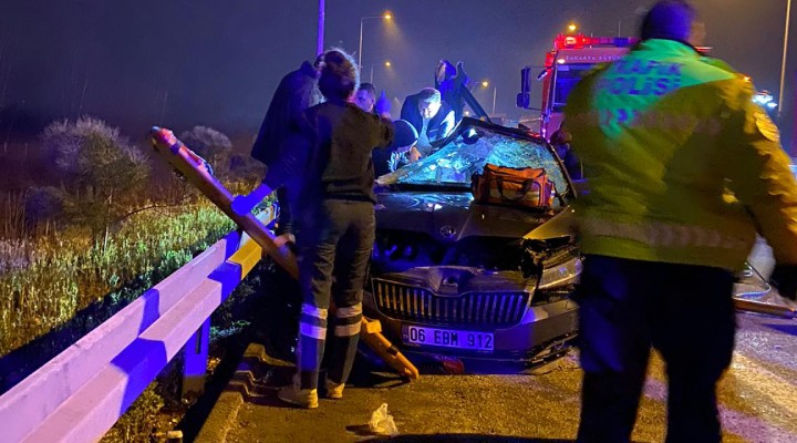 Koruma polisleri kaza yaptı: 1 şehit, 2 yaralı!