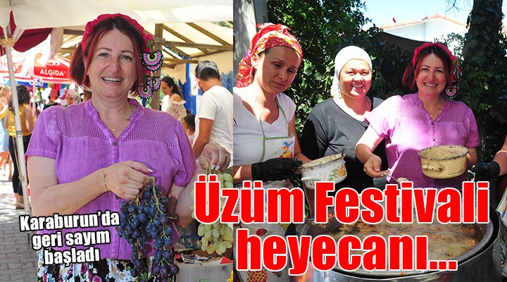 Kösedere Üzüm Festivali için geri sayım başladı!