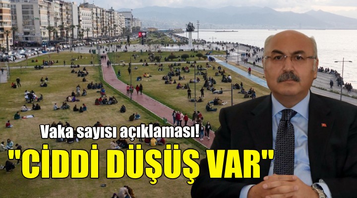 Köşger: Vaka sayısında ciddi düşüş var!