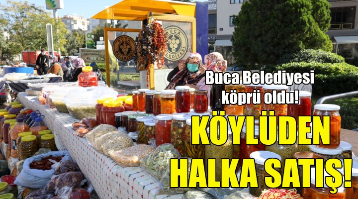 Köylüden halka satış!