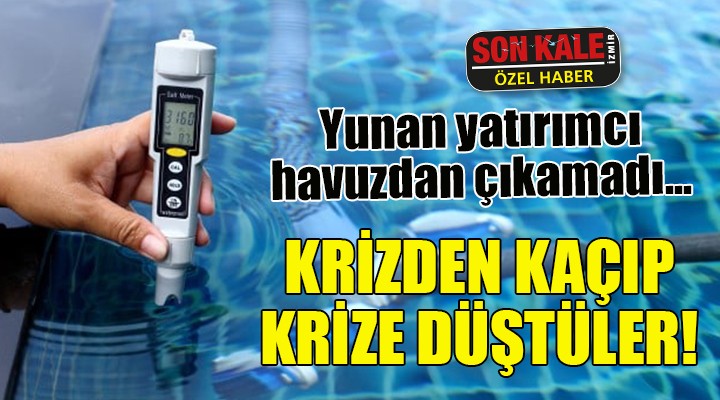 Krizden kaçıp krize düştüler! Yunan yatırımcı havuzdan çıkamadı...