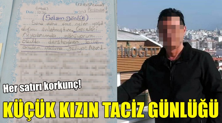 Küçük kızın taciz günlüğü!