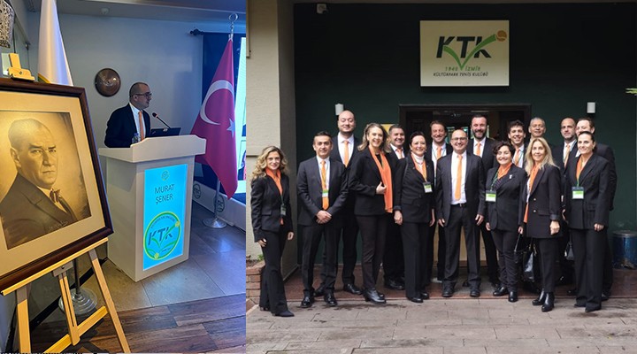 Kültürpark Tenis Spor Kulübü nde yeni başkan Murat Şener...