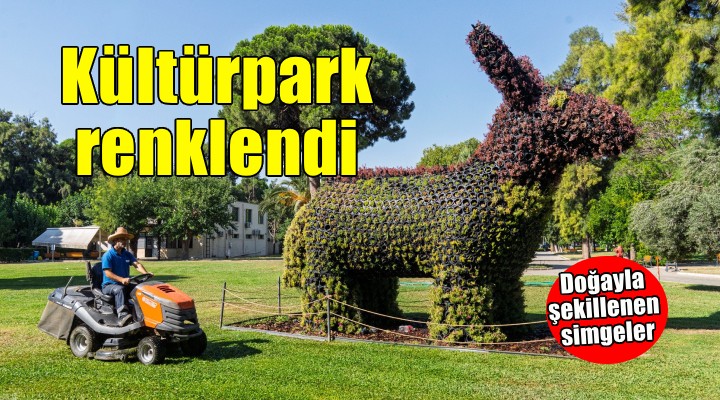 Kültürpark'a doğayla şekillenen yeni simgeler