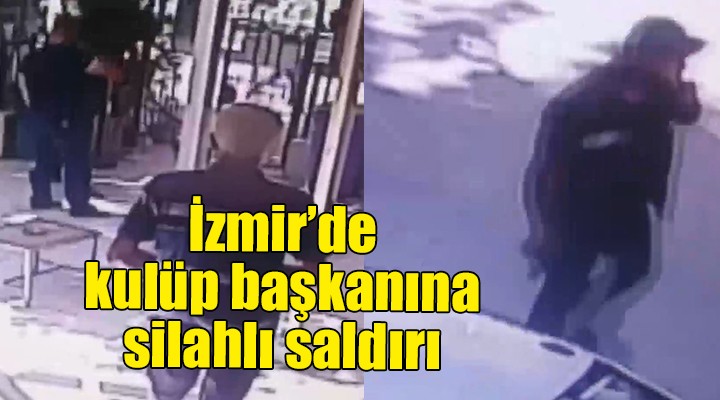 Kulüp başkanına silahlı saldırı