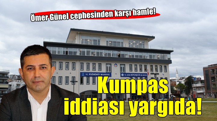 Kumpas iddiası yargıda: Ömer Günel cephesinden karşı hamle!