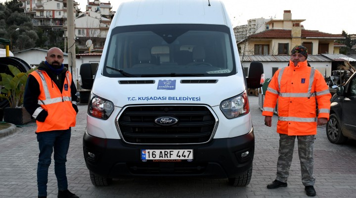 Kuşadası Belediyesi nden depremzede aileye yardım eli