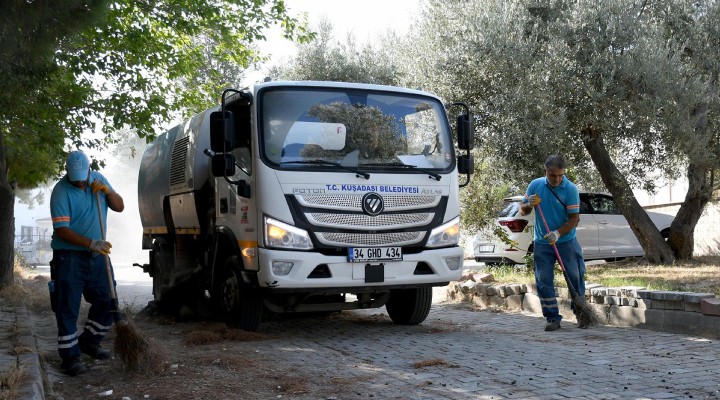 Kuşadası Belediyesi nden sonbahar temizliği!