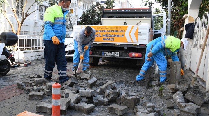 Kuşadası Belediyesi nin en hızlı birimi!