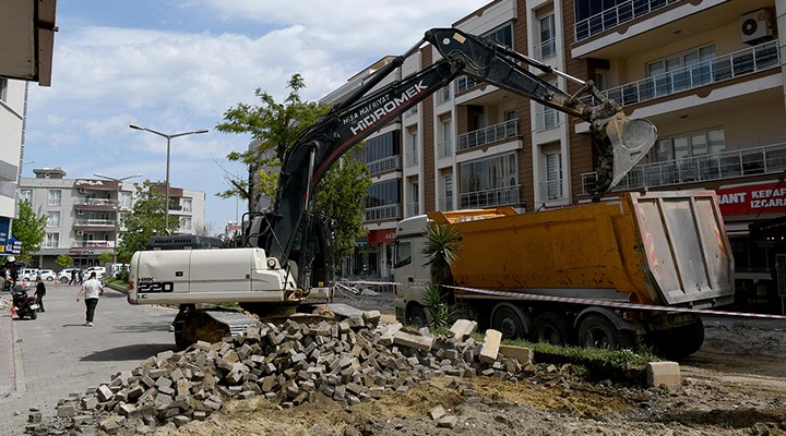 Kuşadası Davutlar da hizmet seferberliği...